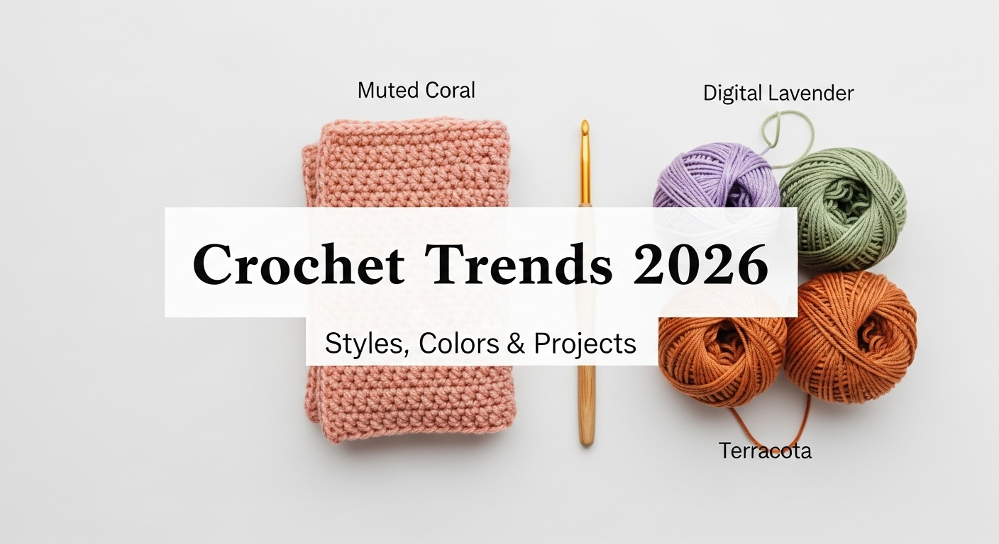 Crochet Trends 2026: Top Styles, Colors & DIY Projects – Krocheta